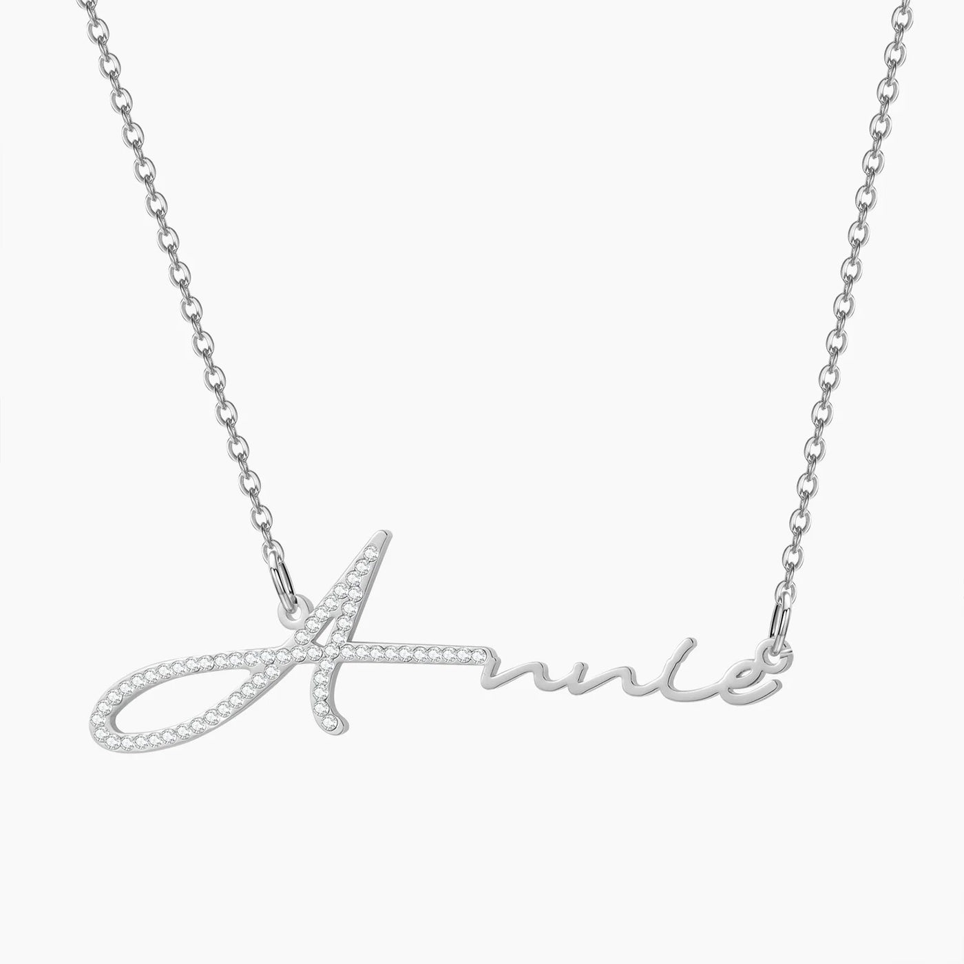 Personalisiertes Namenshalsband "Golden Grace"