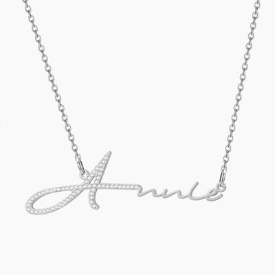 Personalisiertes Namenshalsband "Golden Grace"