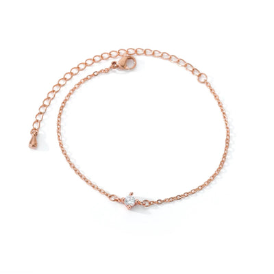 Zierliches Krönchen-Armband mit Zirkonia – in Silber, Gold & Roségold ✨