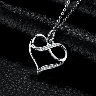 Endless Heart - Sterling Silber Anhänger