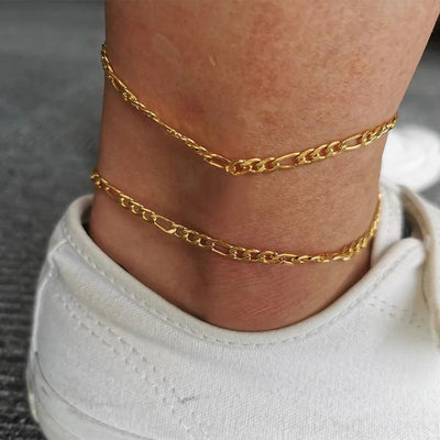 Vergoldetes Armband mit verstellbarer Länge