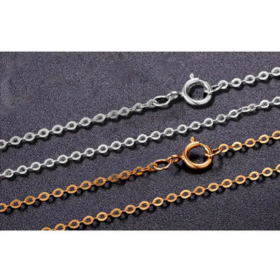 Zarte 925er Silberkette – Echt Silber oder Vergoldet✨