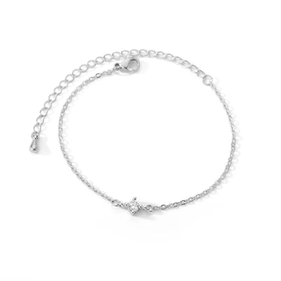 Zierliches Krönchen-Armband mit Zirkonia – in Silber, Gold & Roségold ✨