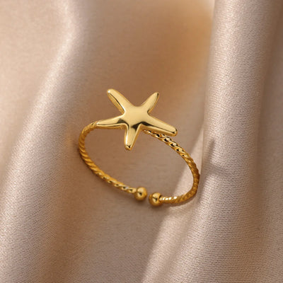 Gold Flow Kollektion – Ringe in Bewegung✨