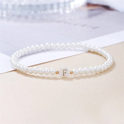 Pearl Initials – Personalisiertes Buchstabenarmband A–Z✨