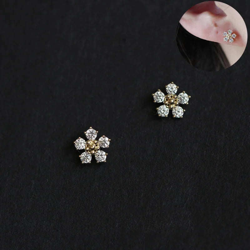 ✨ Elegante Zirkonia-Ohrringe in Gold – Zeitlose Schönheit für jeden Anlass 💎