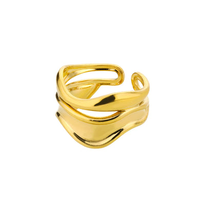 Gold Flow Kollektion – Ringe in Bewegung✨