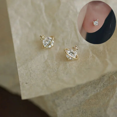 ✨ Elegante Zirkonia-Ohrringe in Gold – Zeitlose Schönheit für jeden Anlass 💎
