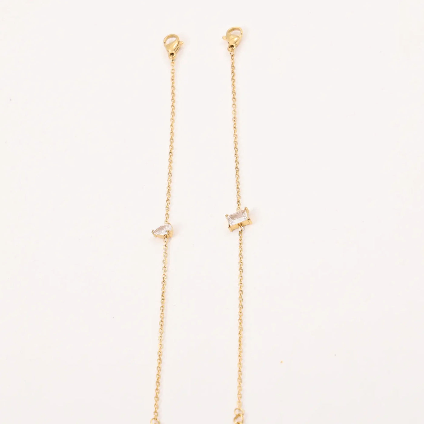 Golden Duo – Feine Armbänder mit Zirkonia-Glanz ✨