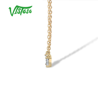 ✨ 375 Goldkette mit Echtem Diamant – Zart, Zertifiziert &amp; Zeitlos 💛