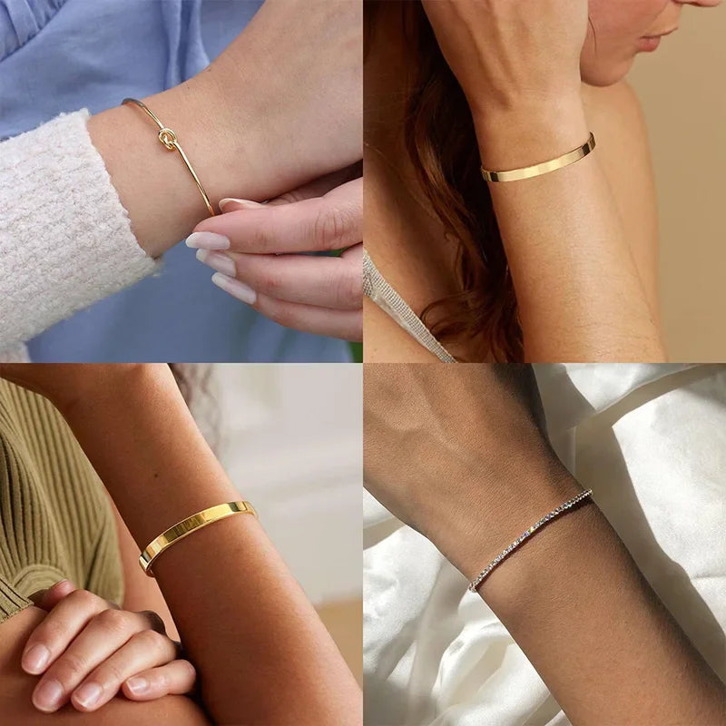 Serenity Trio – Armband-Set mit Herz & Glanz ✨💖