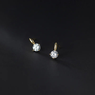 ✨ Elegante Zirkonia-Ohrringe in Gold – Zeitlose Schönheit für jeden Anlass 💎