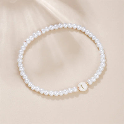 Pearl Initials – Personalisiertes Buchstabenarmband A–Z✨