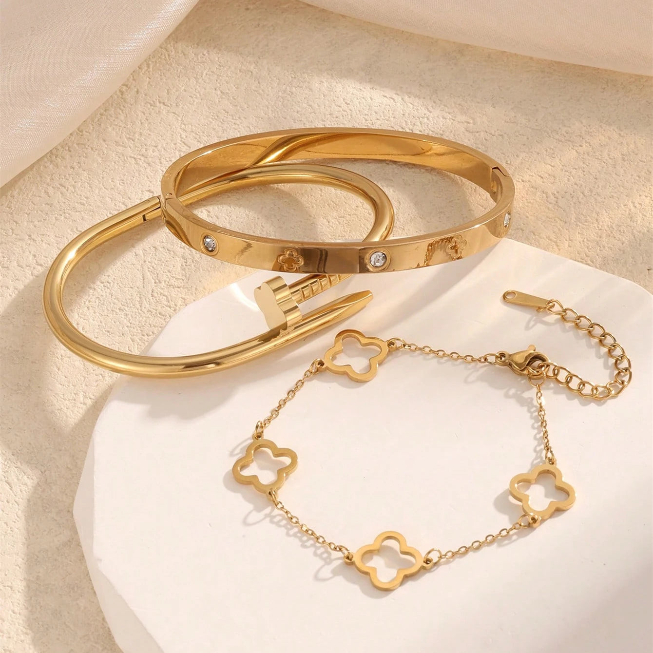 Heart Connection – Armband-Set mit Liebe im Detail✨