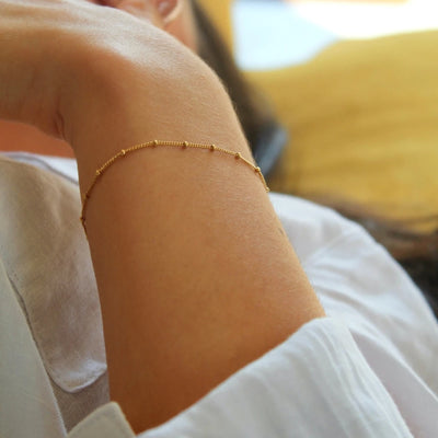 Zartes 585 Goldarmband ✨ – Minimalistische Eleganz aus Echtgold
