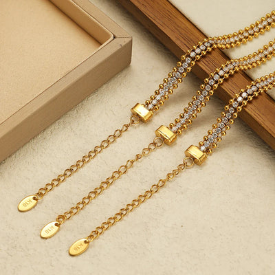 Radiant Charm – Elegantes Armband mit Glaskristallen