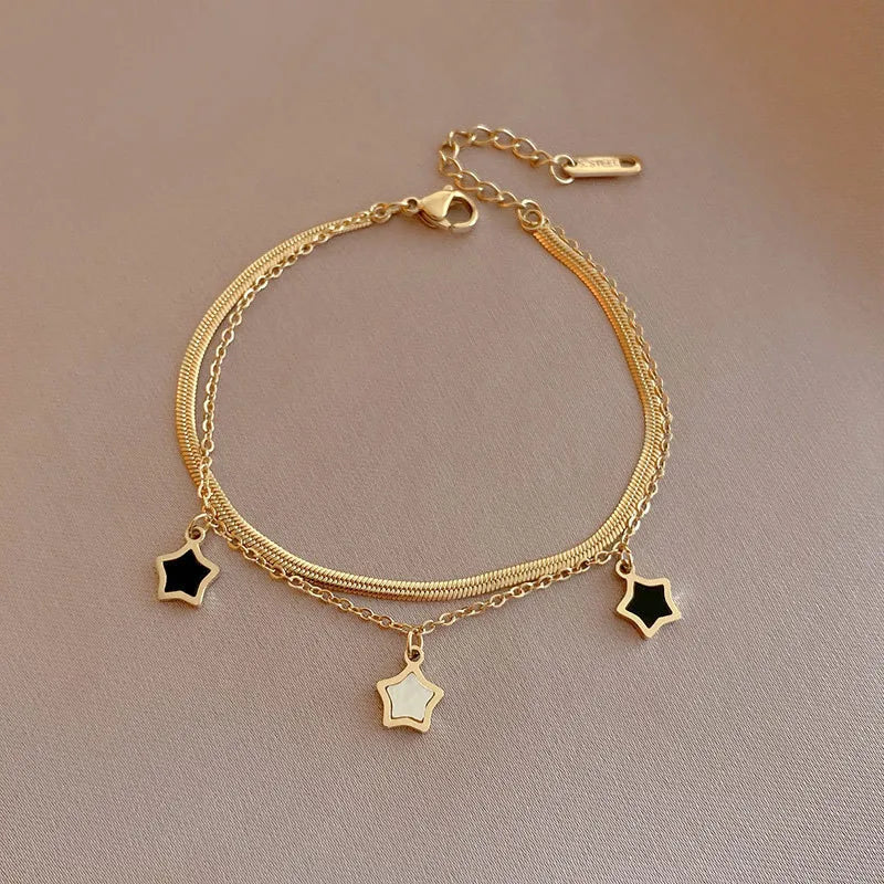 Twinkle Star Set ✨ – Armband & Kette im Sternen-Look