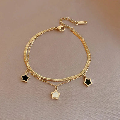 Twinkle Star Set ✨ – Armband & Kette im Sternen-Look