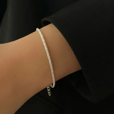 Luna Shine – Funkelndes Doppelarmband mit Herzanhänger 💎✨