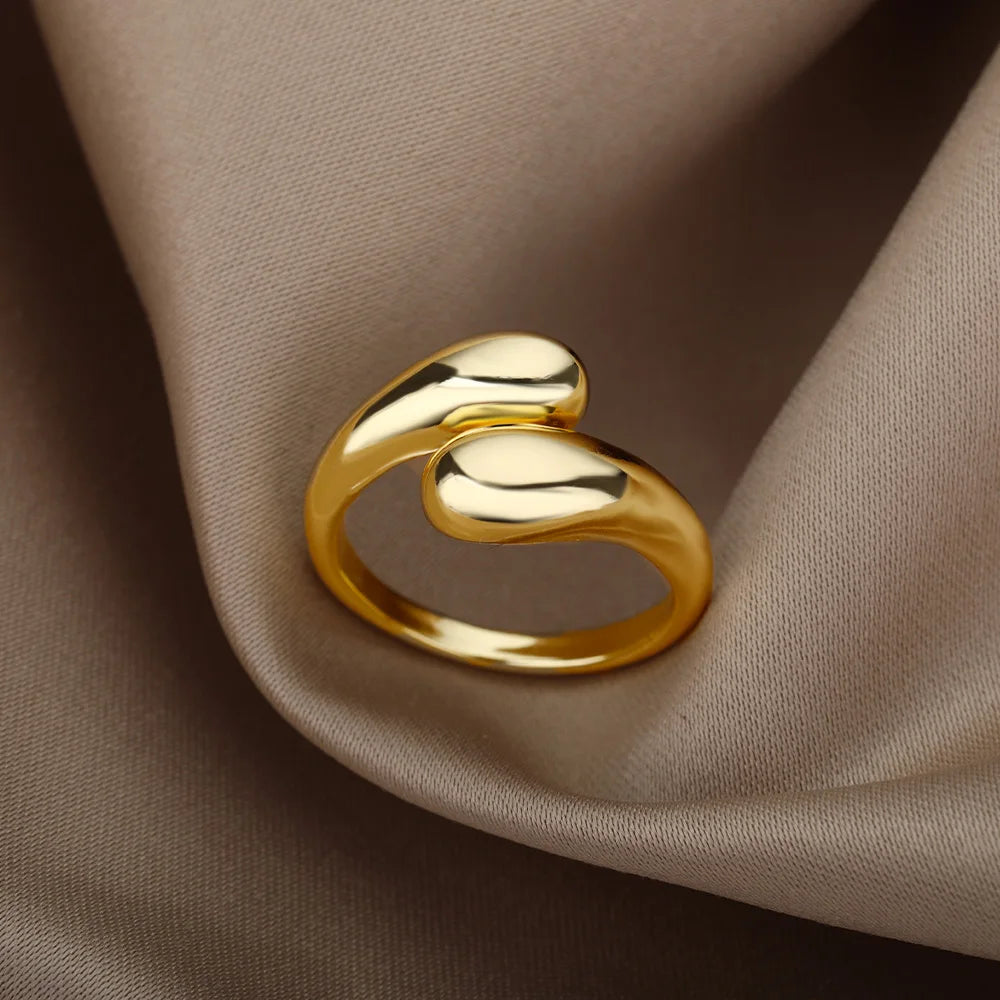 Gold Flow Kollektion – Ringe in Bewegung✨
