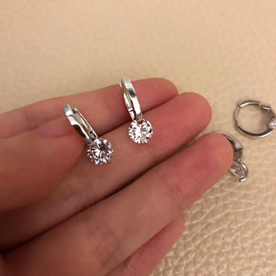 ✨ Elegante Zirkonia-Ohrringe in Gold – Zeitlose Schönheit für jeden Anlass 💎