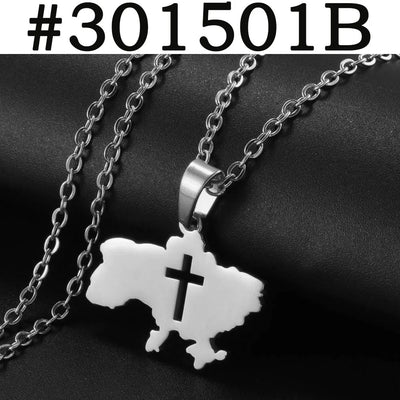 Ukraine Map Kette – Heimat, die du tragen kannst