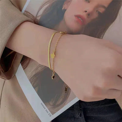 Twinkle Star Set ✨ – Armband & Kette im Sternen-Look