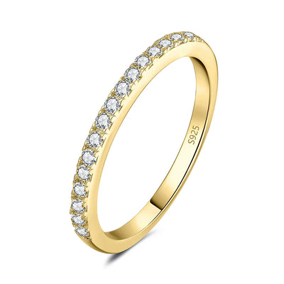 💍 Zeitloser Luxus – 925 Silberring mit Moissanite & GRA Zertifikat ✨