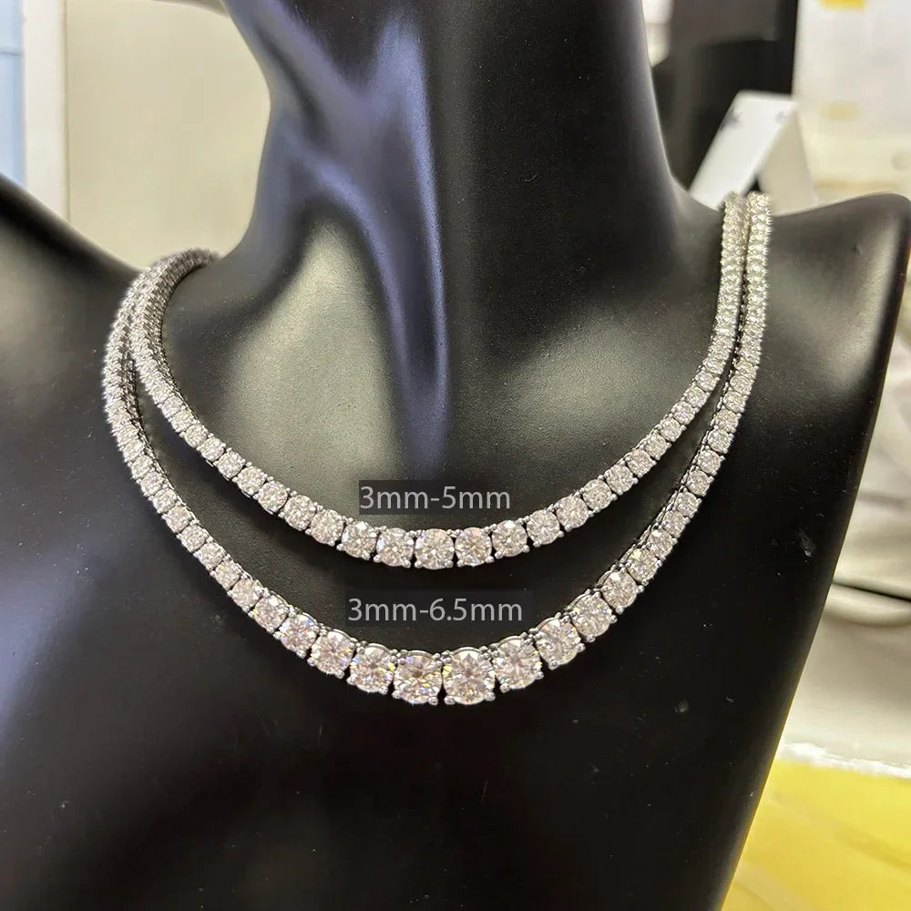 Luxe Elegance – Zirkonia Tennis-Kette
