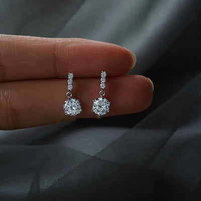 ✨ Elegante Zirkonia-Ohrringe in Gold – Zeitlose Schönheit für jeden Anlass 💎
