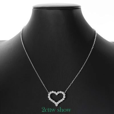 Sparkling Love – Herzanhänger mit Zirkonia