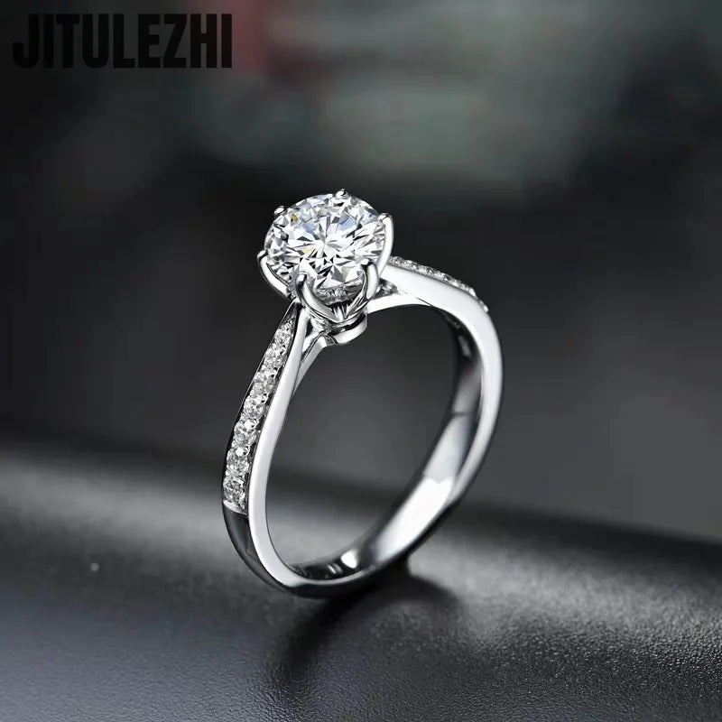 Forever Yours – Romantischer Ring mit Statement-Stein✨