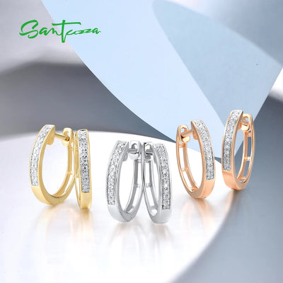 💎 14K Echtgold Ohrringe mit Diamanten – Luxuriöse Eleganz in Gold, Weißgold & Roségold 💫