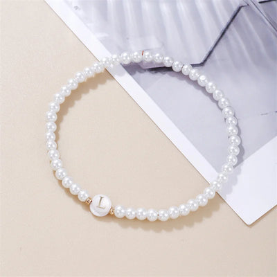 Pearl Initials – Personalisiertes Buchstabenarmband A–Z✨