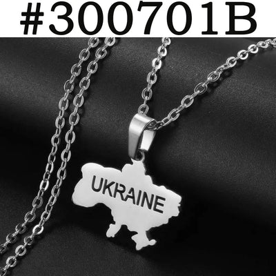 Ukraine Map Kette – Heimat, die du tragen kannst