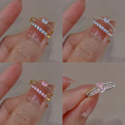 Sweet Wings – Schmetterlingsringe in Gold & Silber✨