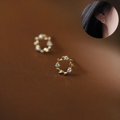 ✨ Elegante Zirkonia-Ohrringe in Gold – Zeitlose Schönheit für jeden Anlass 💎