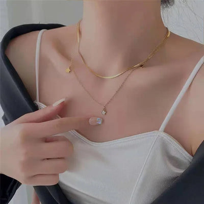 Twinkle Star Set ✨ – Armband & Kette im Sternen-Look