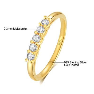 Golden Glow – 14K Zirkonia Ring für Everyday Queens 👑✨