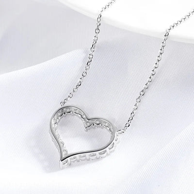Sparkling Love – Herzanhänger mit Zirkonia
