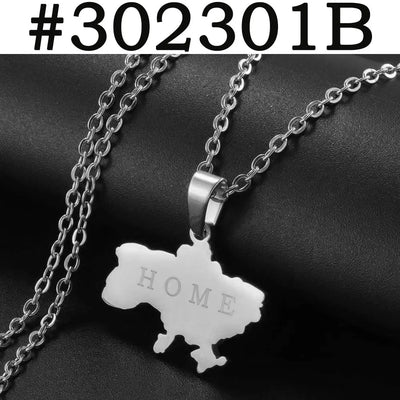 Ukraine Map Kette – Heimat, die du tragen kannst