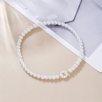 Pearl Initials – Personalisiertes Buchstabenarmband A–Z✨