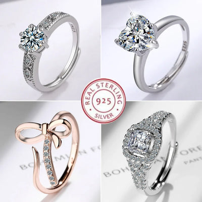 Exklusive 925er Sterlingsilber-Ringkollektion – Eleganz für jeden Moment