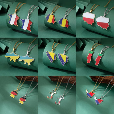 Länderketten Kollektion – Stolz zum Umhängen