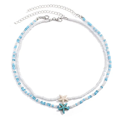 🌊 Seastar Vibes – Sommerlicher Choker mit Seestern 🤍✨