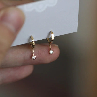 ✨ Elegante Zirkonia-Ohrringe in Gold – Zeitlose Schönheit für jeden Anlass 💎