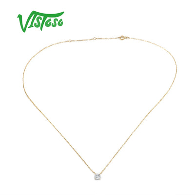 ✨ 375 Goldkette mit Echtem Diamant – Zart, Zertifiziert &amp; Zeitlos 💛