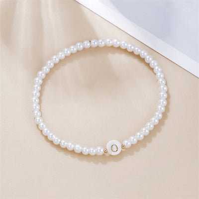 Pearl Initials – Personalisiertes Buchstabenarmband A–Z✨