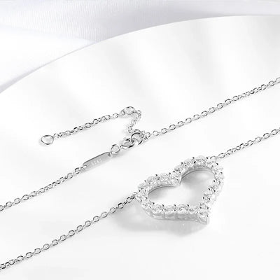 Sparkling Love – Herzanhänger mit Zirkonia