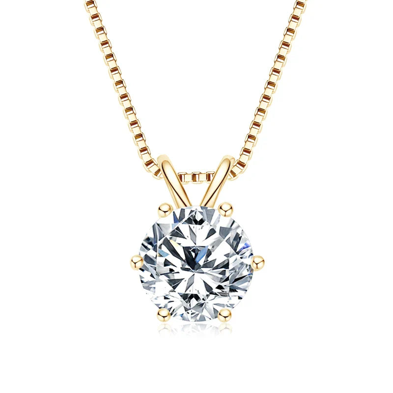 Eternal Glow Moissanite-Anhänger